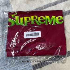 Supreme shrek tee, size Medium, cardinal